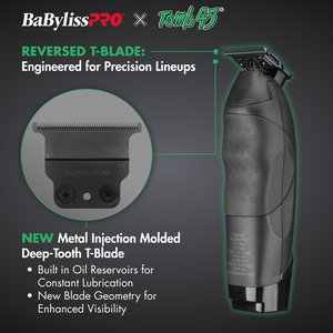 BaBylissPRO® x Tomb45® Tondeuse de finition à chargement sans fil, , hi-res